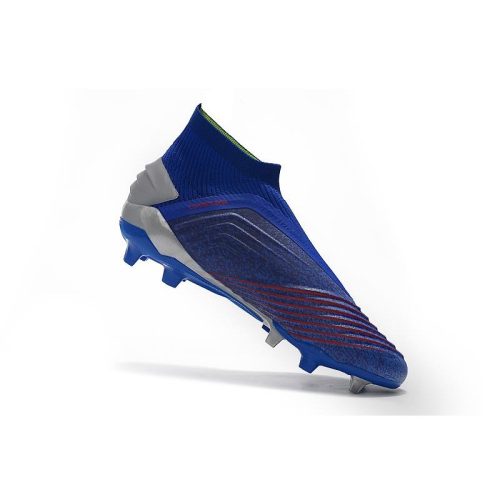 adidas Predator 19+ FG Zapatos - Azul Plata_9.jpg